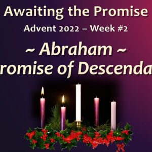 Awaiting the Promise #2 – Abraham: “A Promise of Descendants”